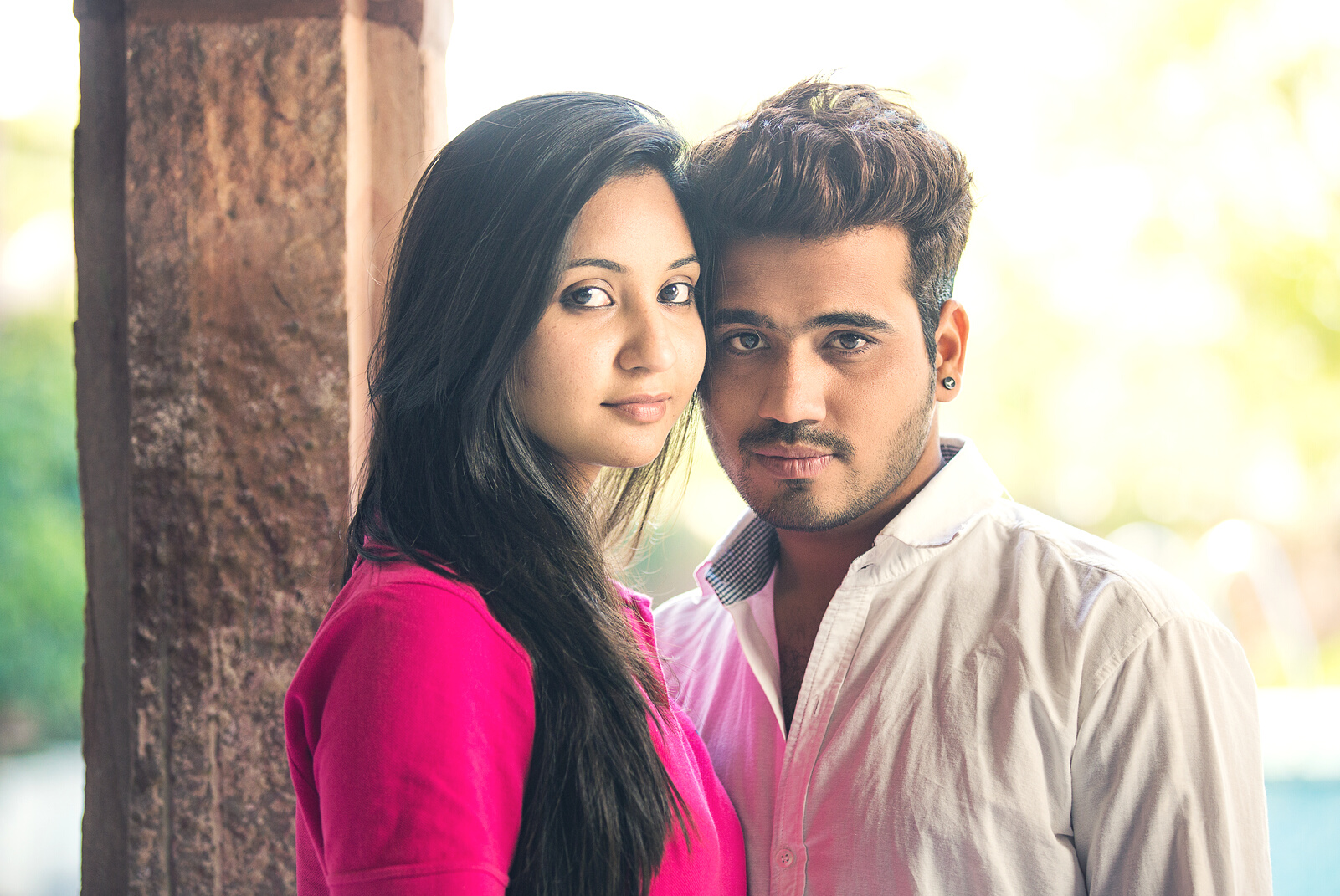 Young indian couple